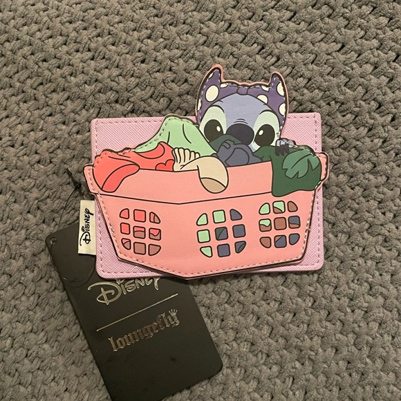 Loungefly Handbags - Loungefly Lilo & Stitch Disney Cardholder (Boxlunch Exclusive) NWT